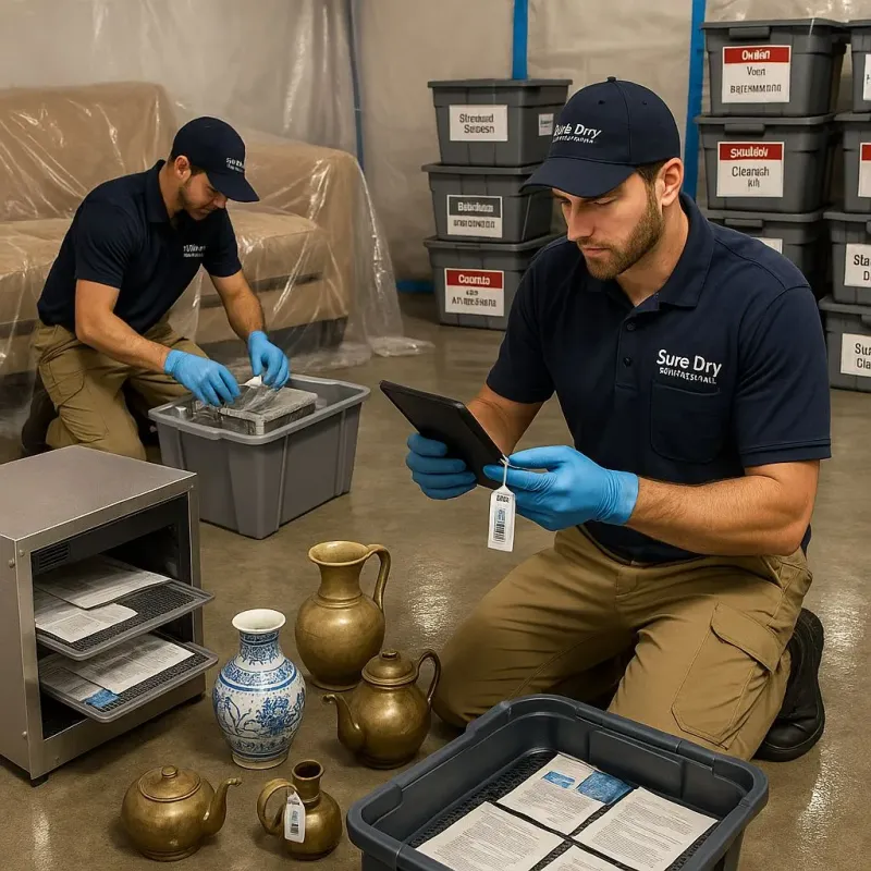 Content Protection and Restoration process in Vega, TX