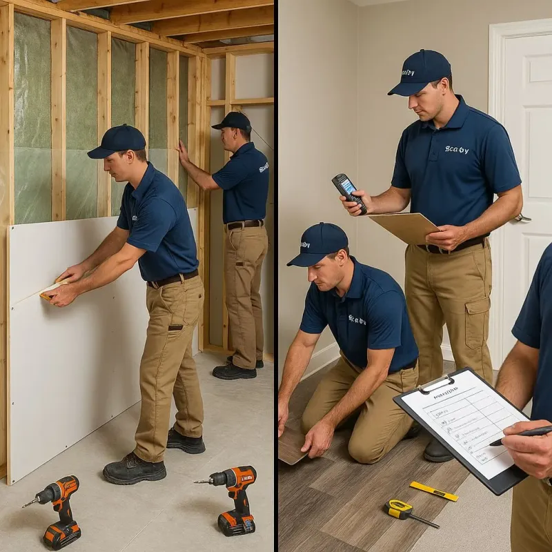 Repairs and Reconstruction process in Vega, TX