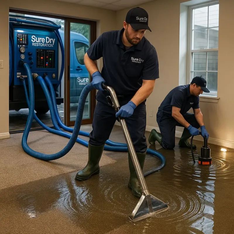 Water Extraction and Removal process in Vega, TX